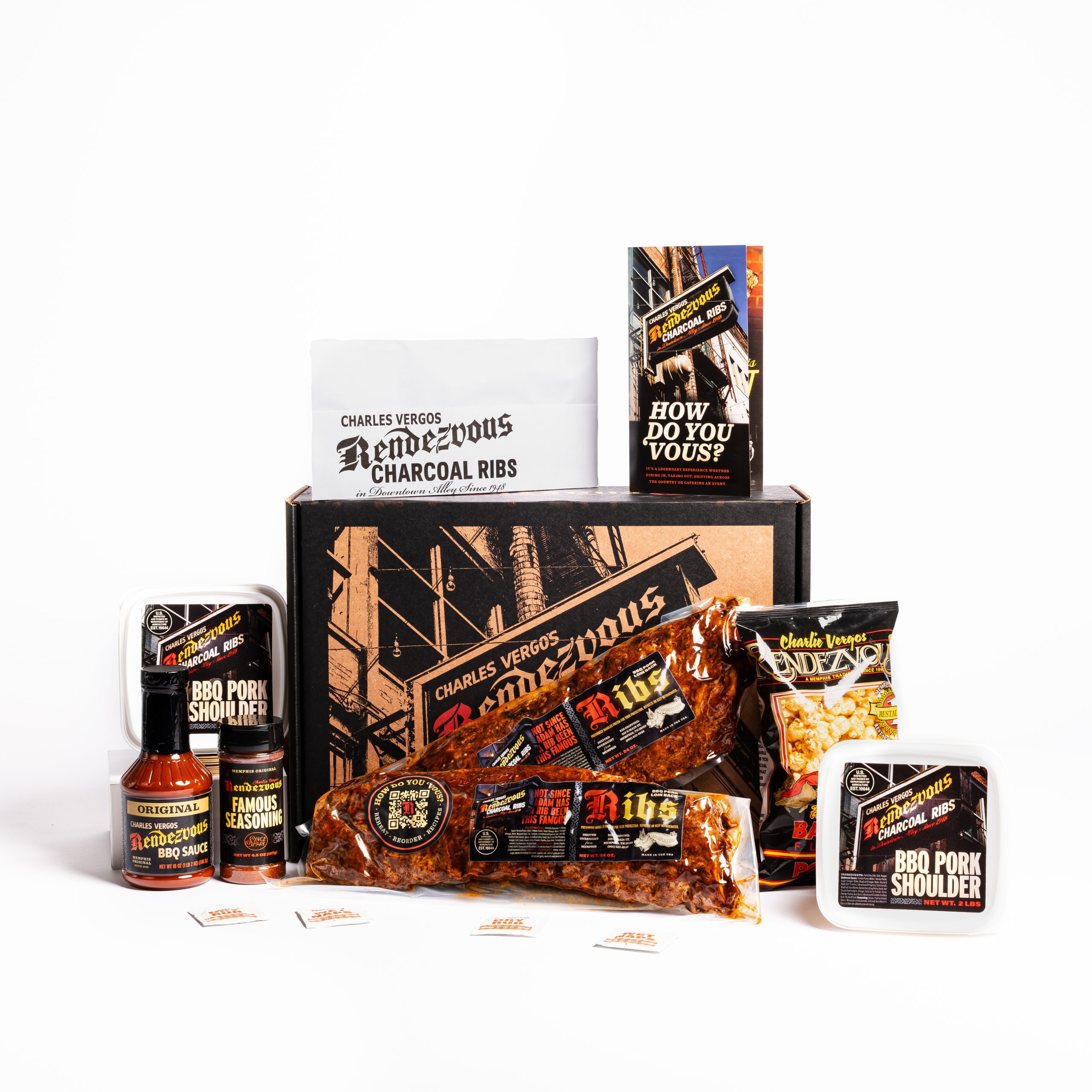 2 Slabs of Ribs, 4 Pounds of Pork – Box - Image 3