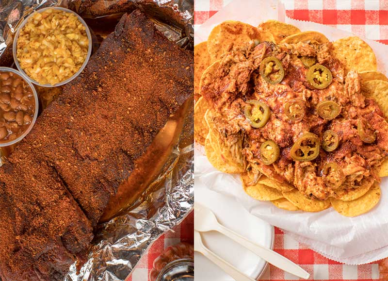2 Slabs of Ribs + Nachos
