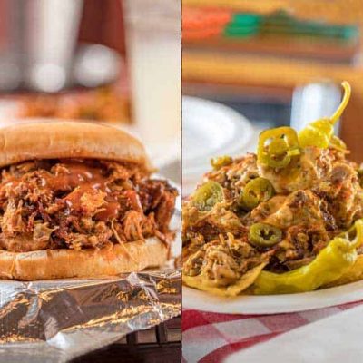 4lbs of Pork Shoulder + Nachos